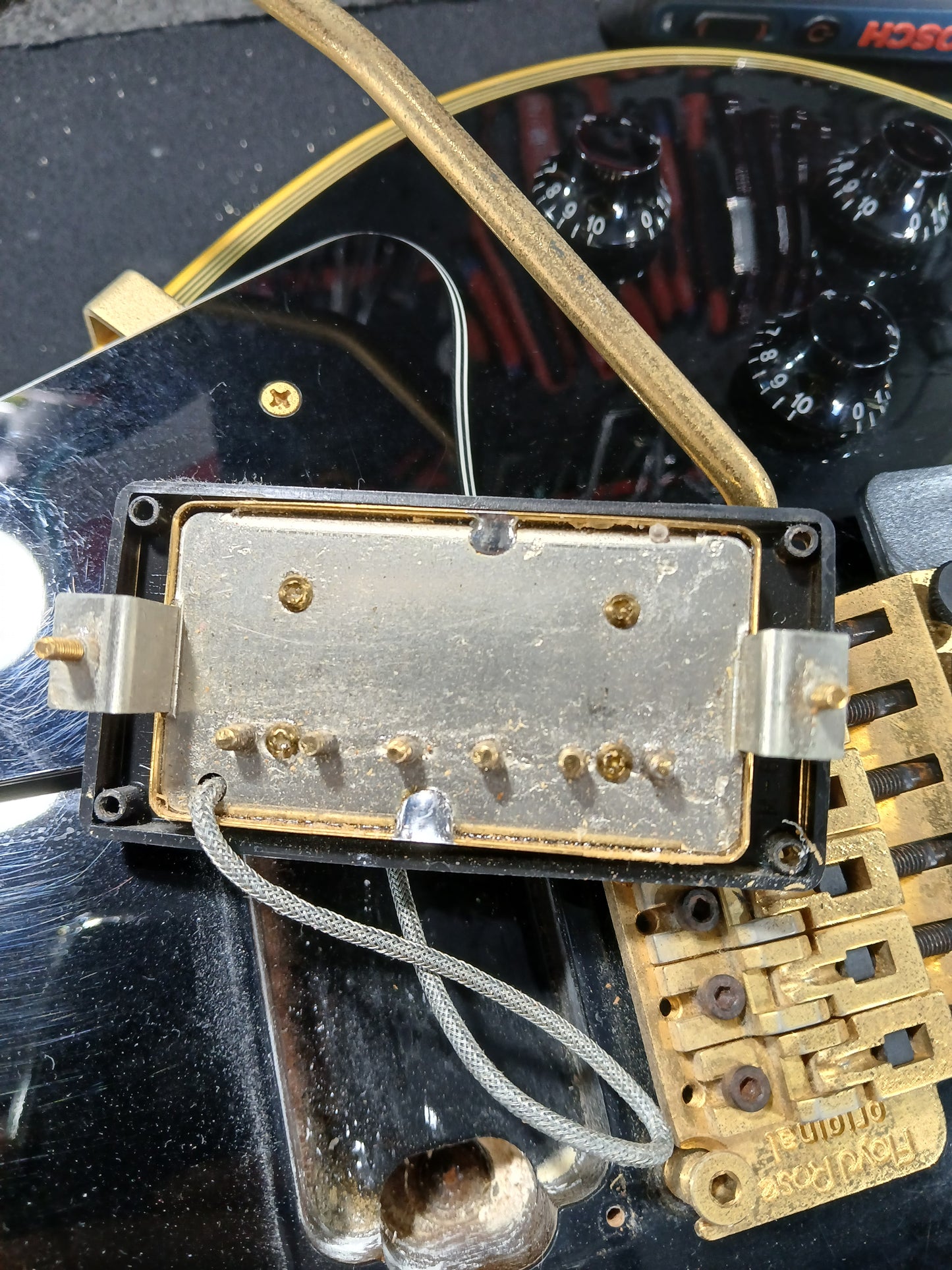 1993 Orville by Gibson LPC-57B Les Paul Custom w/Floyd Rose (Ebony)