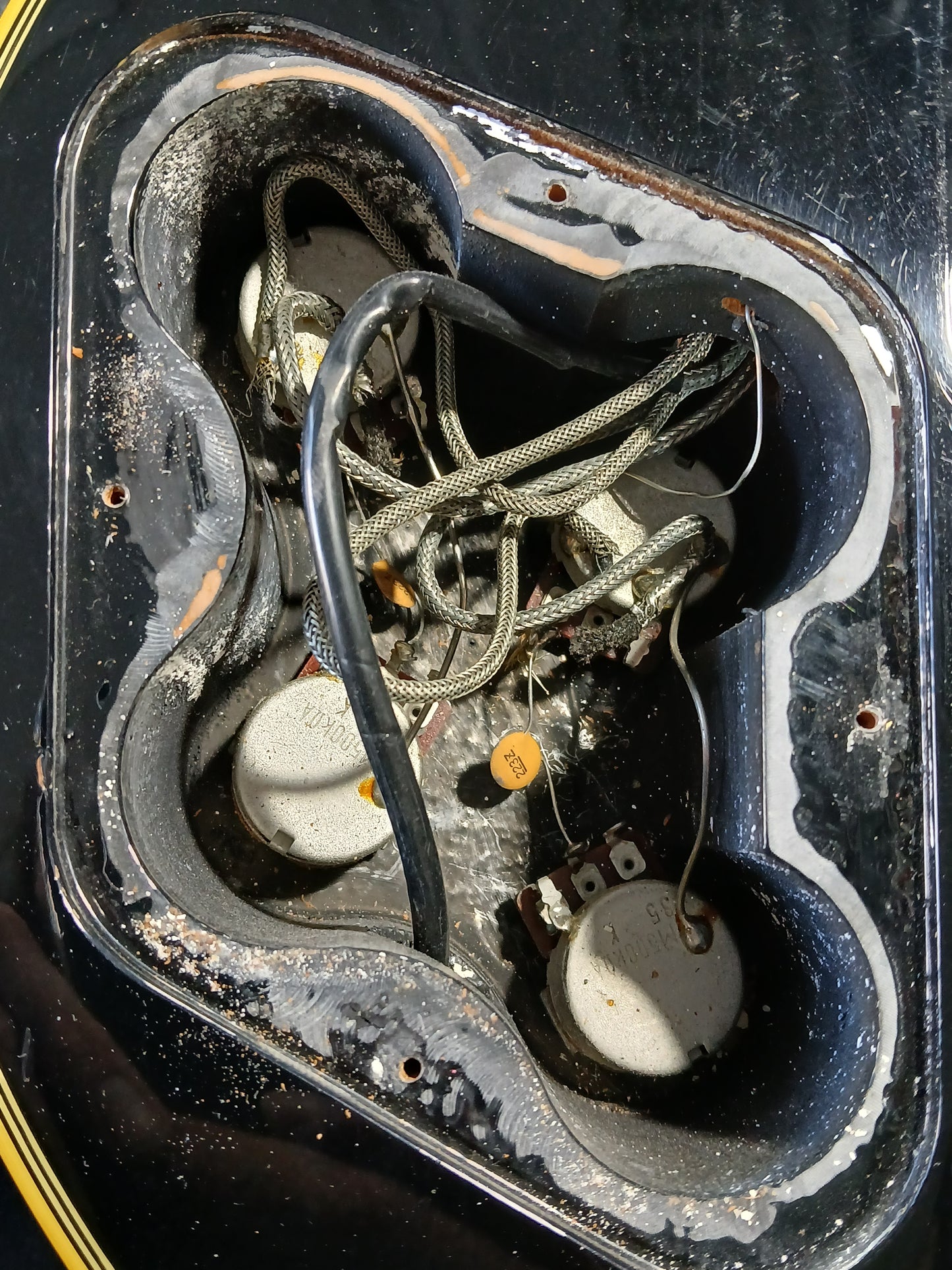 1993 Orville by Gibson LPC-57B Les Paul Custom w/Floyd Rose (Ebony)