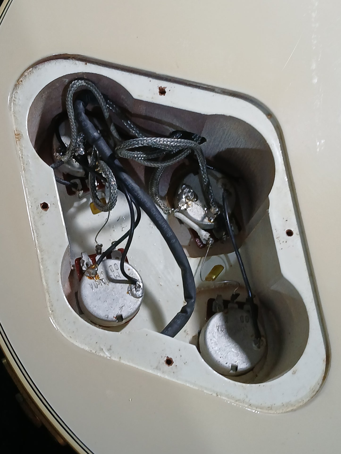 1991 Orville by Gibson Les Paul Custom (Aged White)