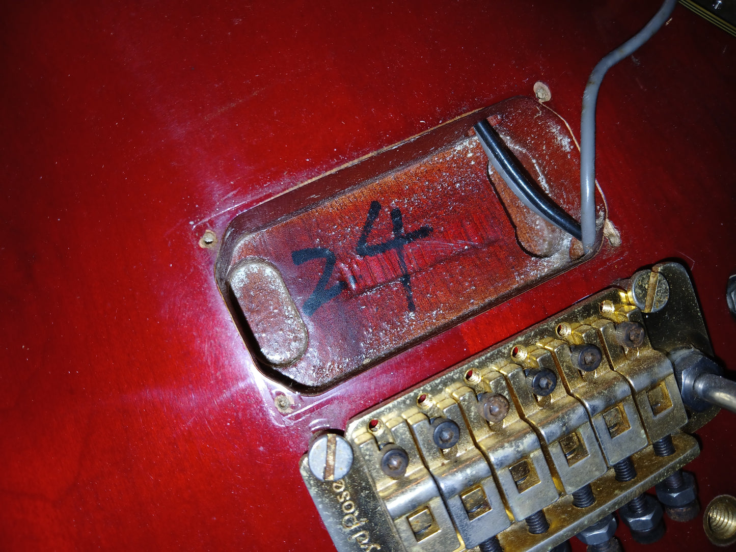 1982 Aria Pro II (Matsumoku) PE-R80 Single Cutaway w/Floyd Rose (Neal Schon Model)