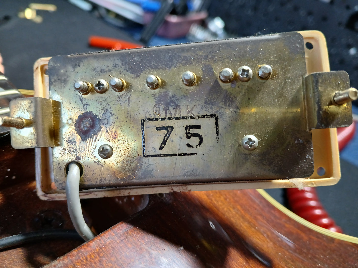 1982 Aria Pro II (Matsumoku) PE-R80 Single Cutaway w/Floyd Rose (Neal Schon Model)