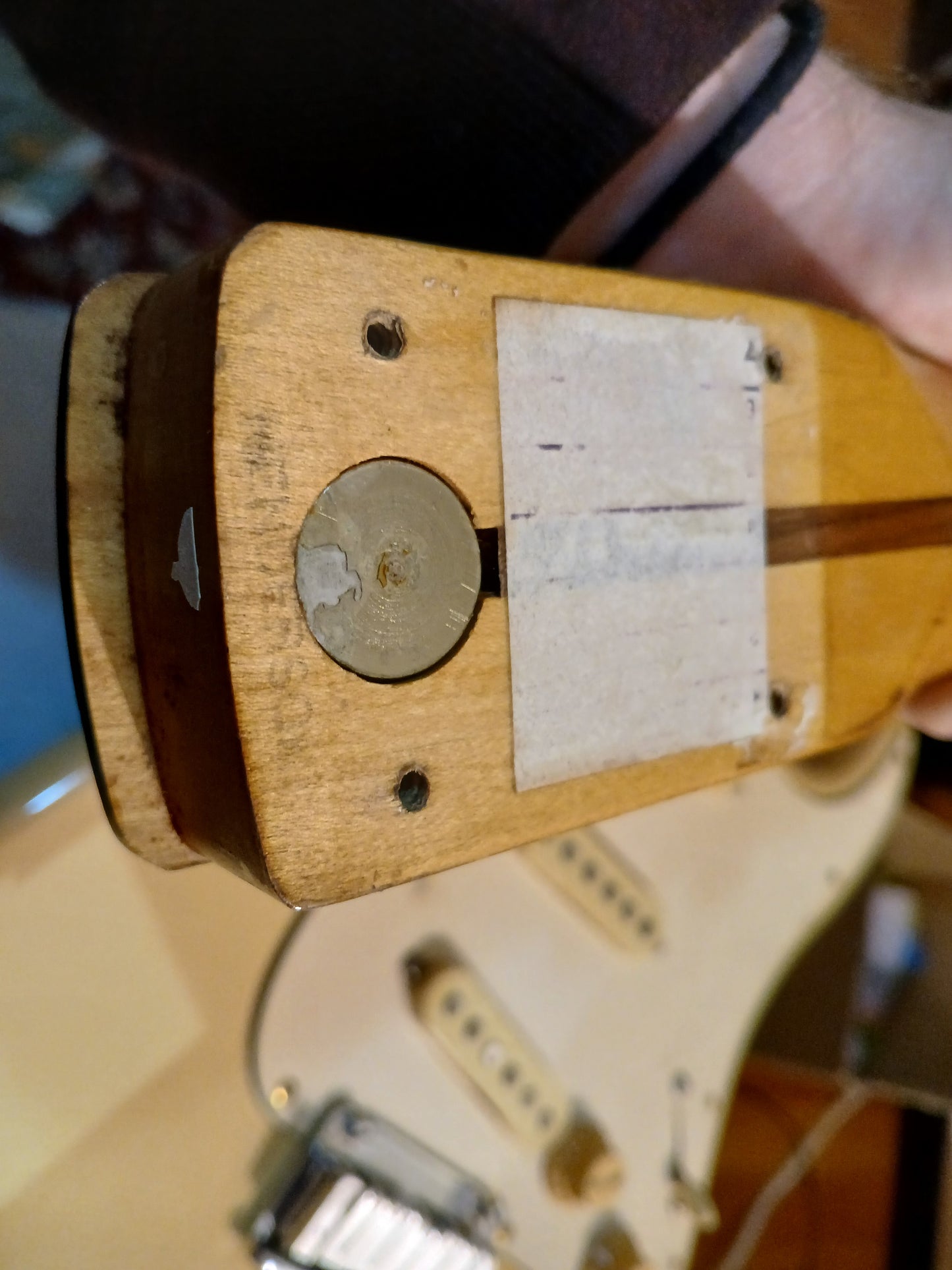 1989 Fender USA American Standard "420 Edition" Stratocaster (Aged White)