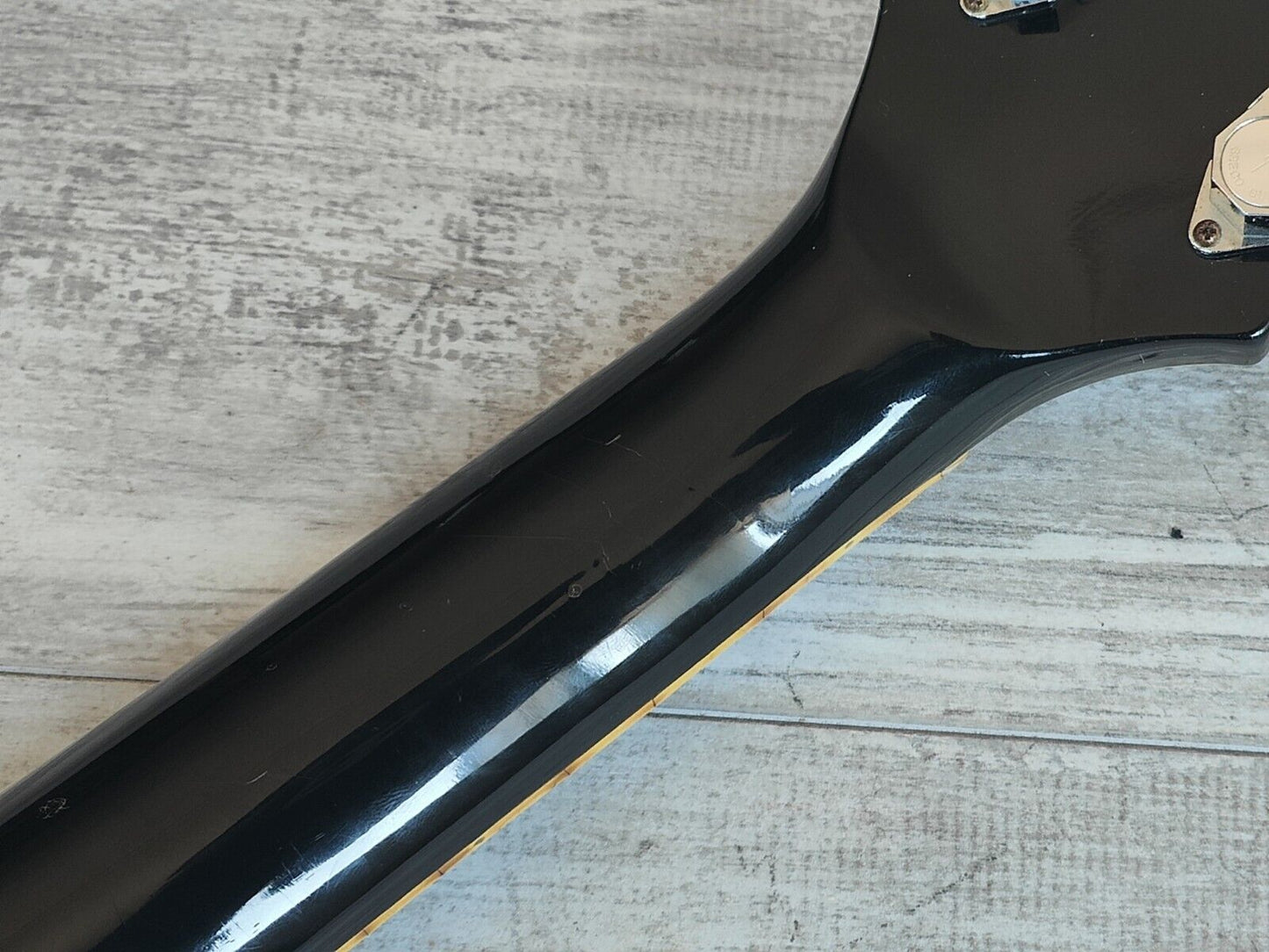 1977 Greco Japan EG-600PB Les Paul Custom Black Beauty (Ebony)