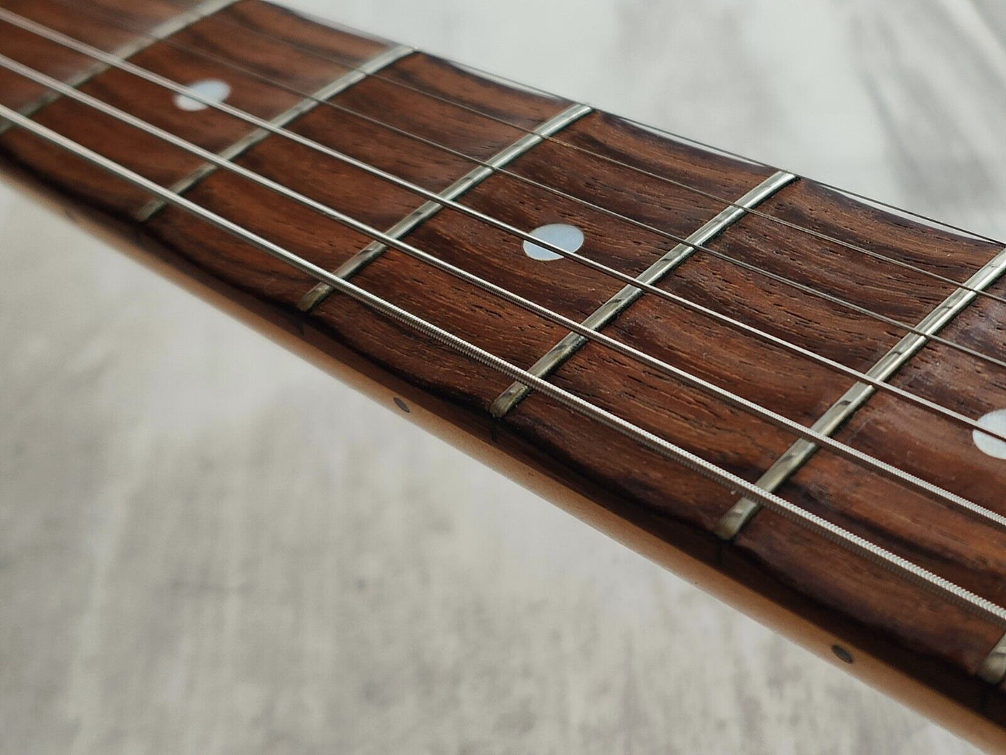 1990's Fender Japan ST-72SC '72 Reissue Scalloped Stratocaster (Black)