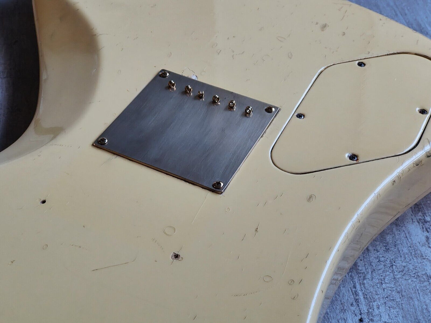 1983 Washburn Japan A-10 Stage Series Explorer (White)