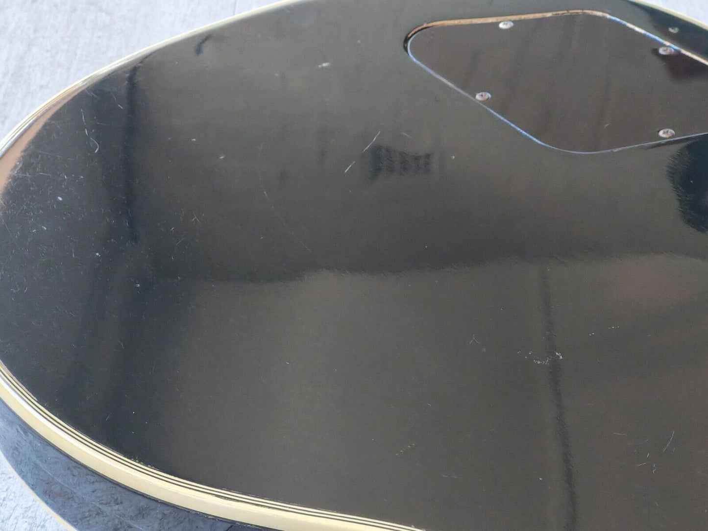 1977 Greco Japan EG-600PB Les Paul Custom Black Beauty (Ebony)