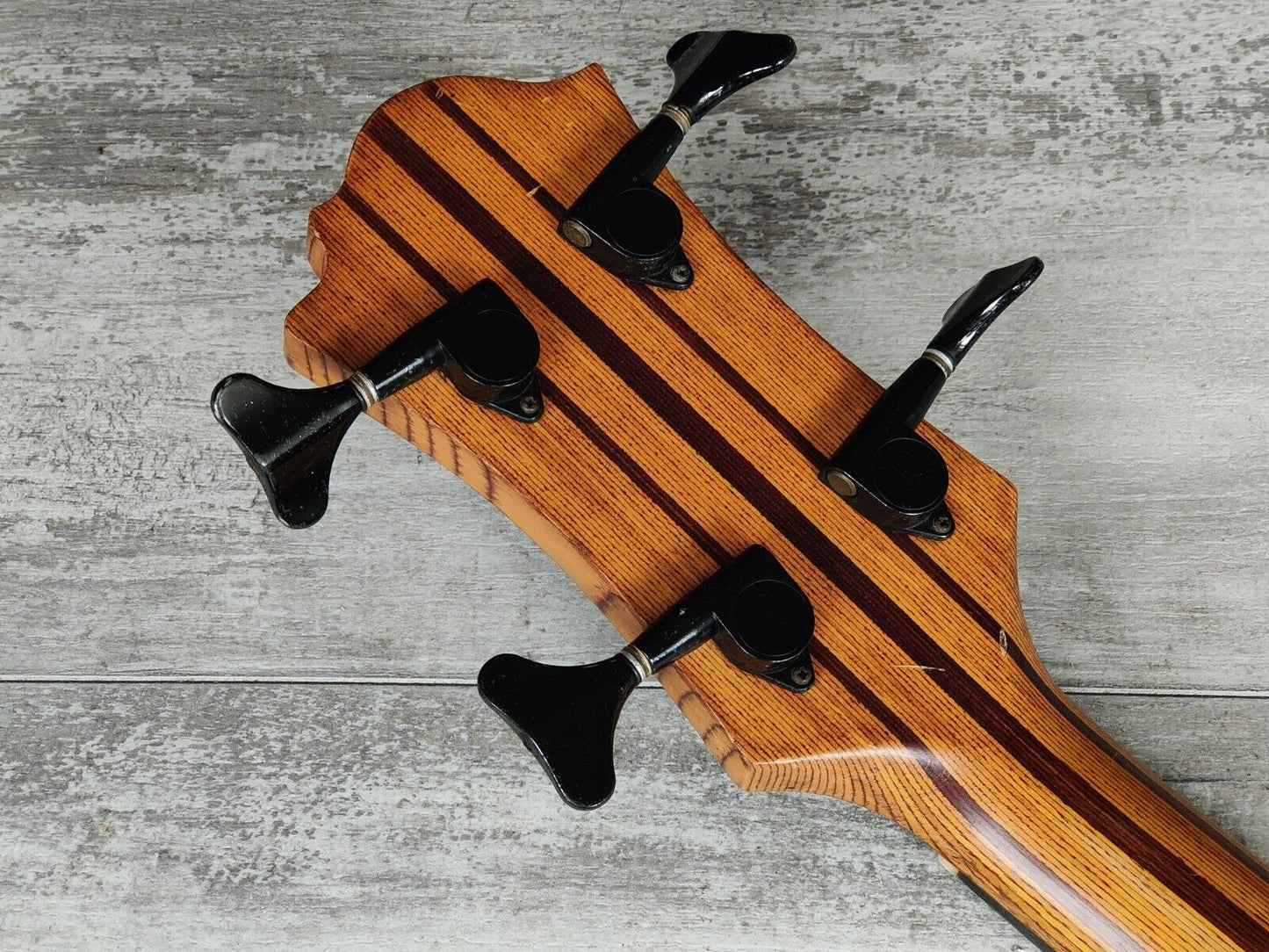 1989 BC Rich Japan NJ Series MB-857 Mockingbird Bass (Black)