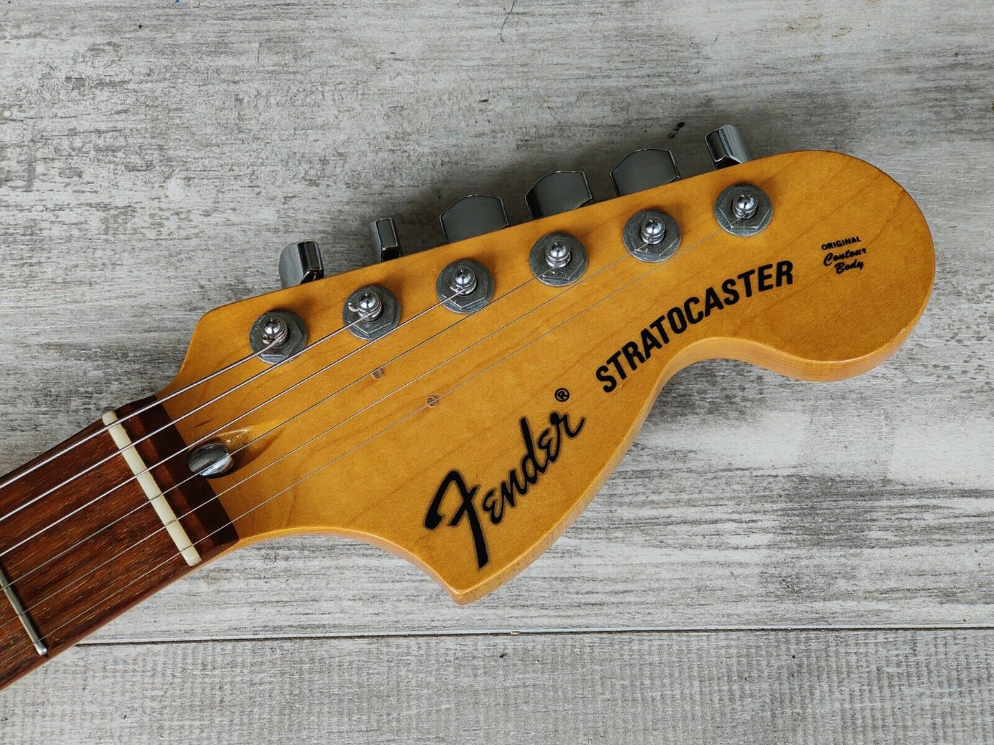 1990's Fender Japan ST-72SC '72 Reissue Scalloped Stratocaster (Black)