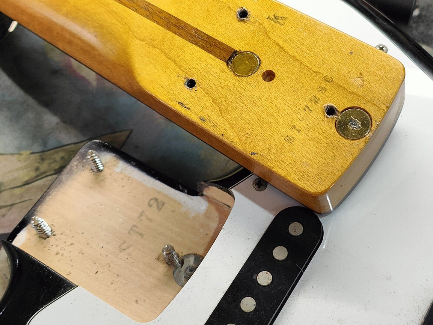 1990's Fender Japan ST-72SC '72 Reissue Scalloped Stratocaster (Black)