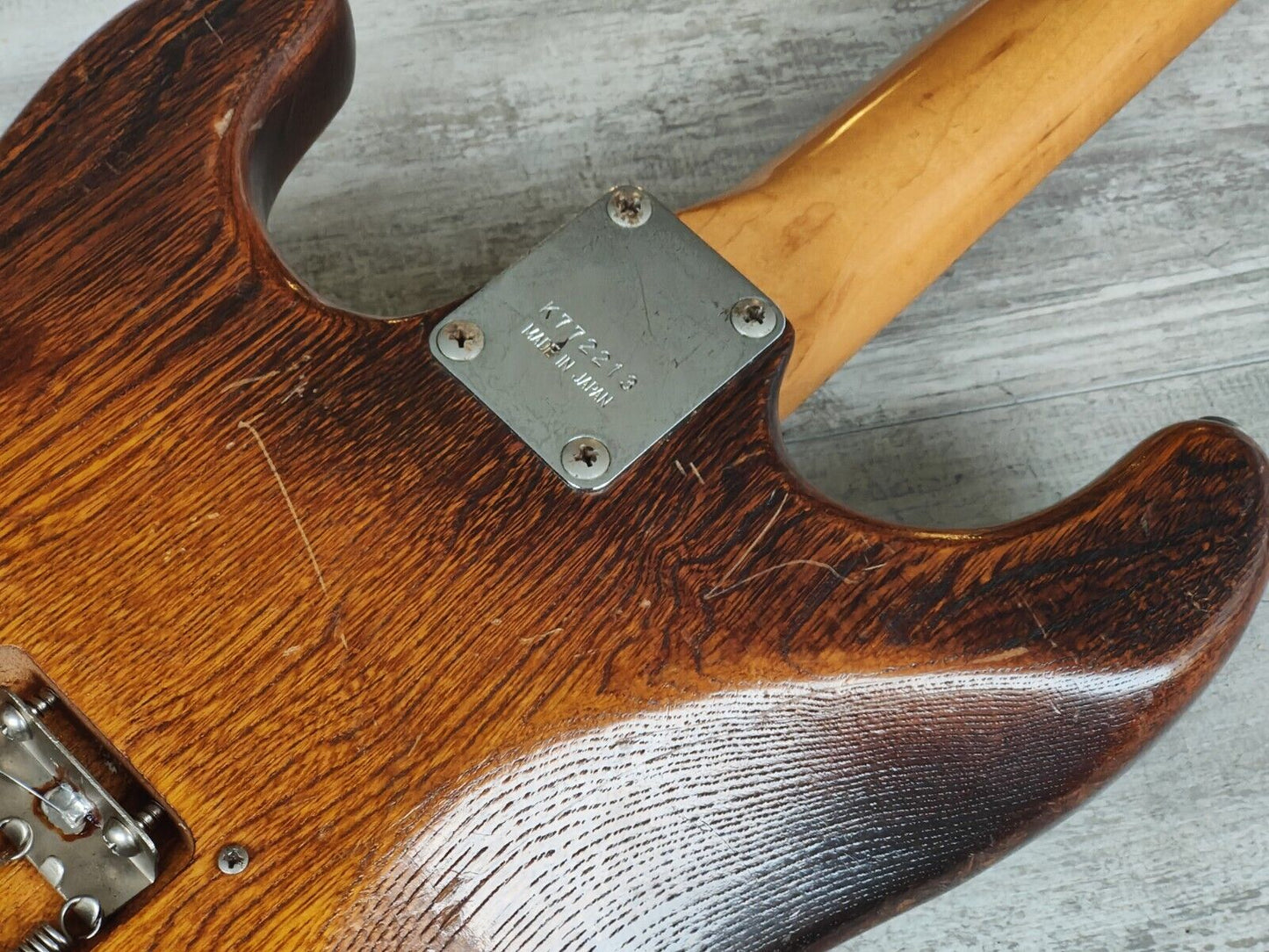 1977 Greco Japan (Fujigen) SE-500 Super Sound Stratocaster (Antique Sunburst)