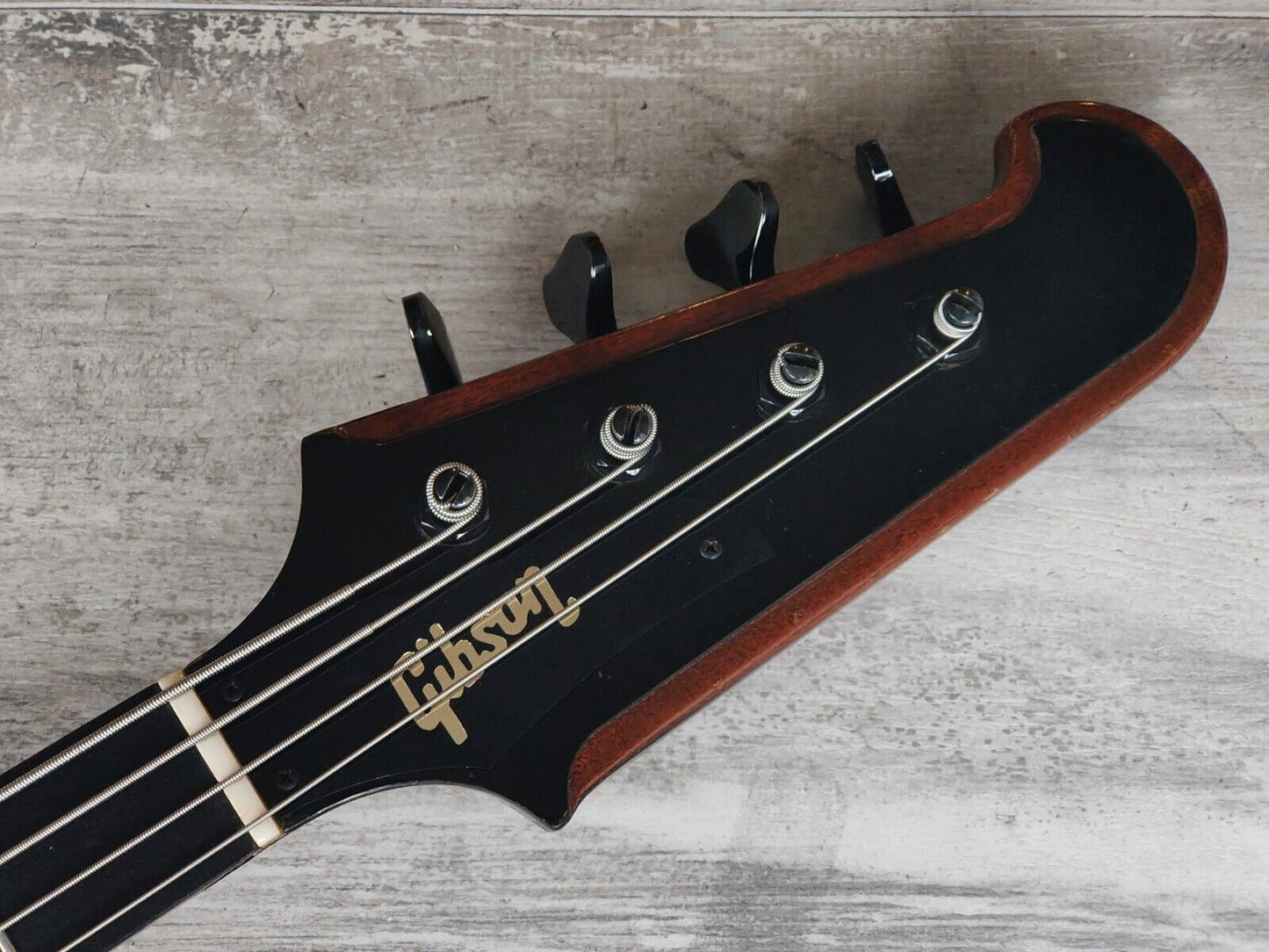 1990 Gibson USA Thunderbird IV Neckthrough Bass (Vintage Brown Sunburst)