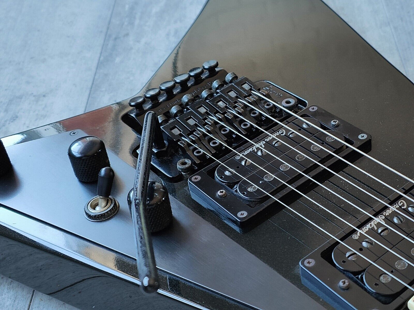 1997 Grover Jackson Japan RR.P-75 Randy Rhoads Flying V (Black)