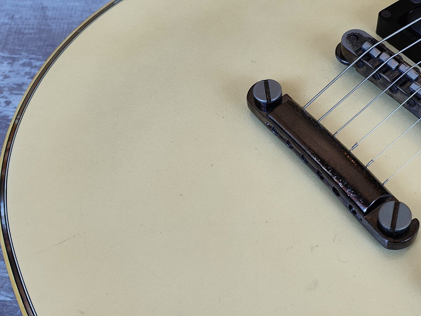 1997 Greco Japan LG-70 Eclipse Style Les Paul (Pearl White)