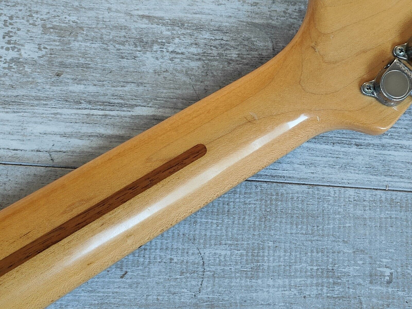 1989 Fender Japan ST72-65 '72 Reissue Blackmore Scalloped Stratocaster (White)