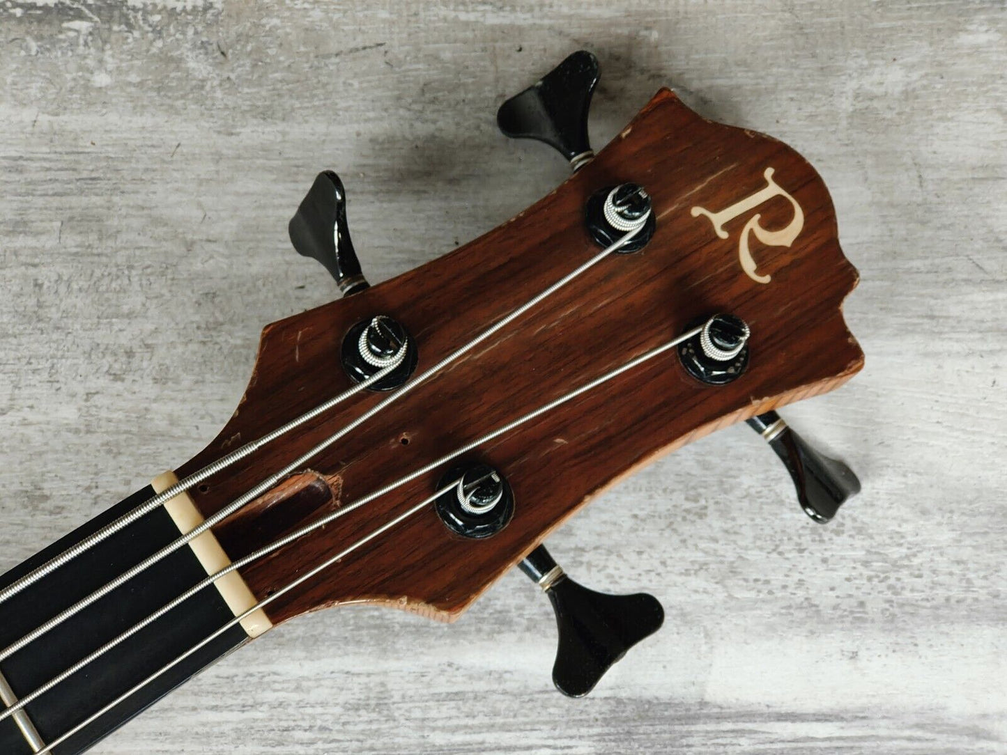 1989 BC Rich Japan NJ Series MB-857 Mockingbird Bass (Black)