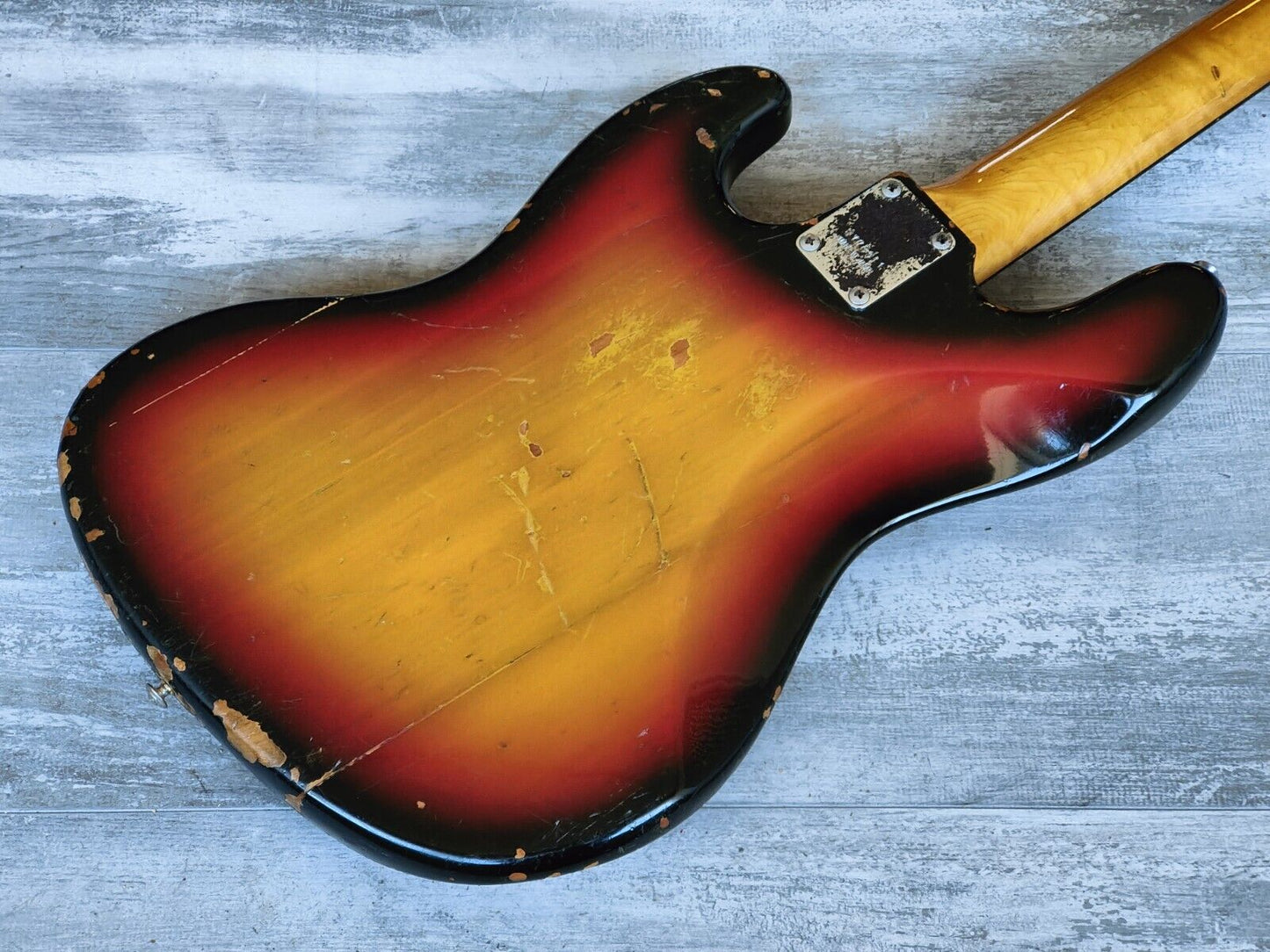 1977 Greco Japan JB500S 70's Reissue Jazz Bass (Sunburst)