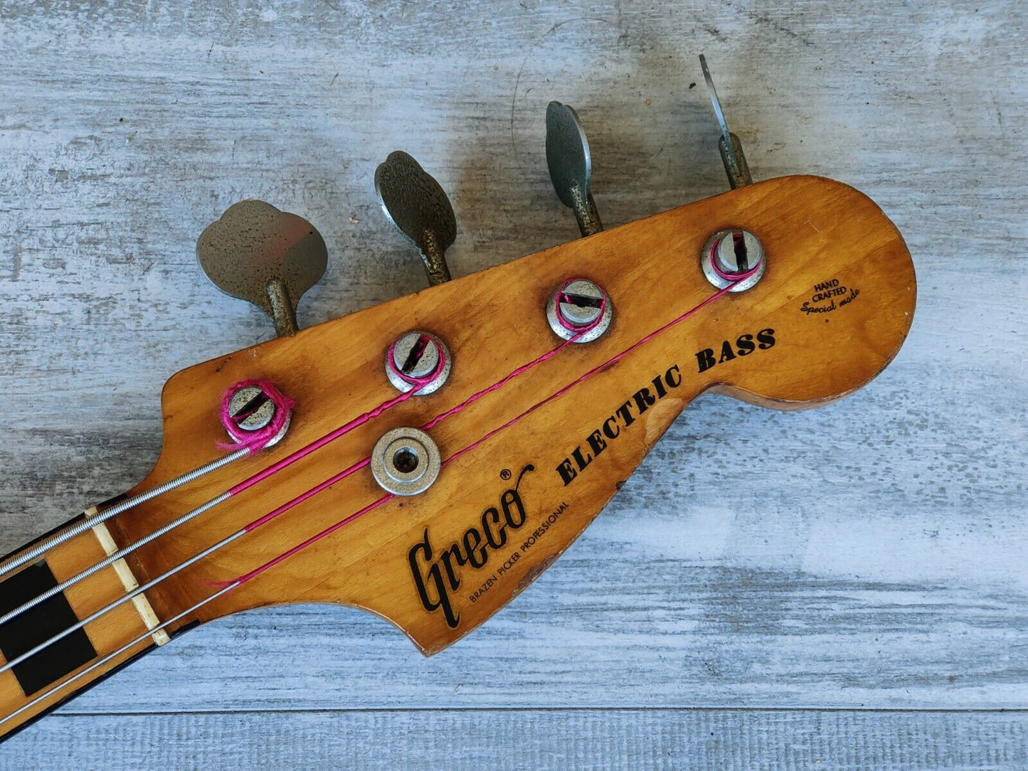 1977 Greco Japan JB500S 70's Reissue Jazz Bass (Sunburst)