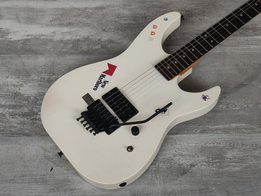 1986 ZEP Custom II (by ESP Japan) JZ Series Superstrat w/Reverse Headstock