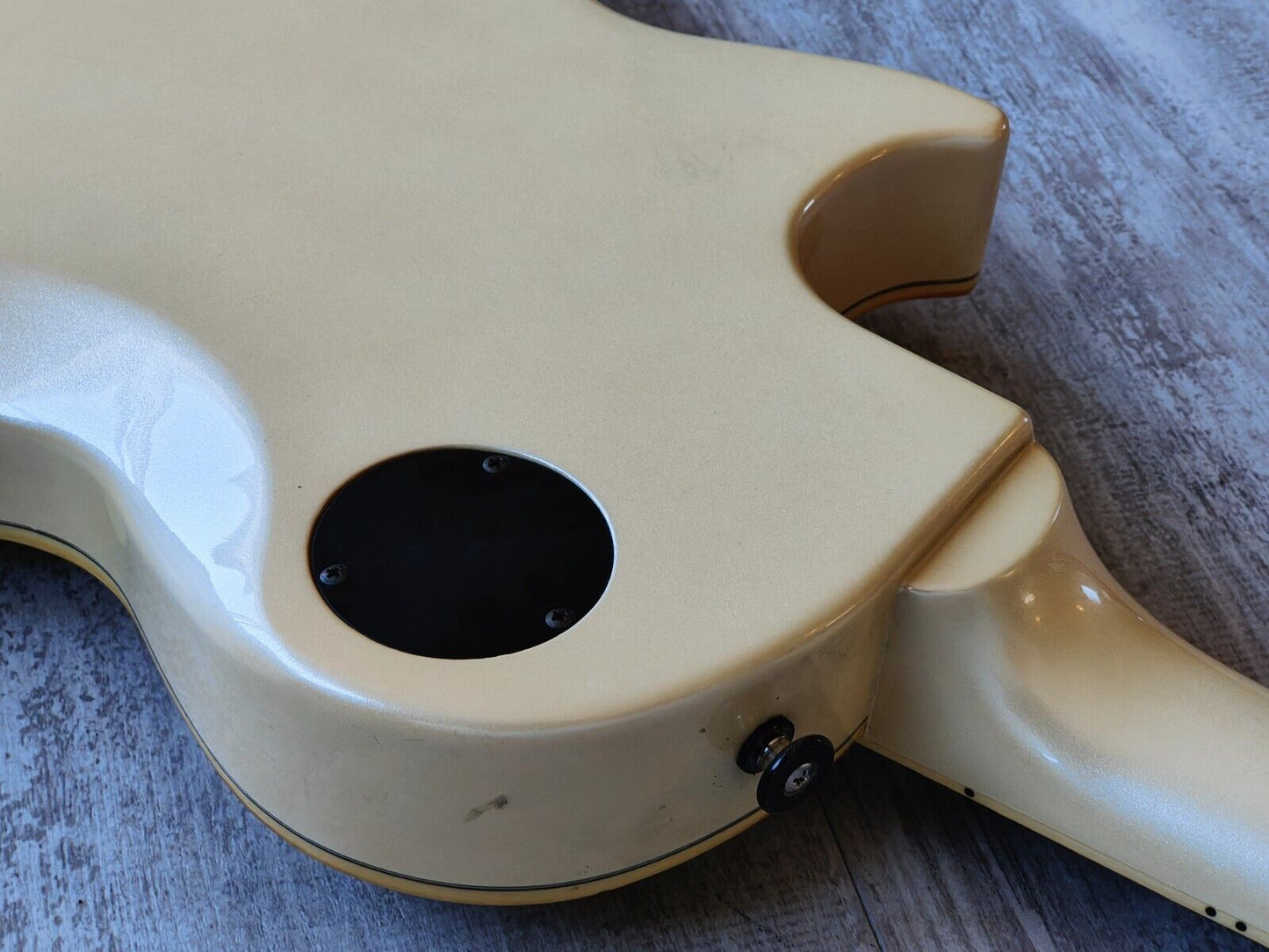 1997 Greco Japan LG-70 Eclipse Style Les Paul (Pearl White)