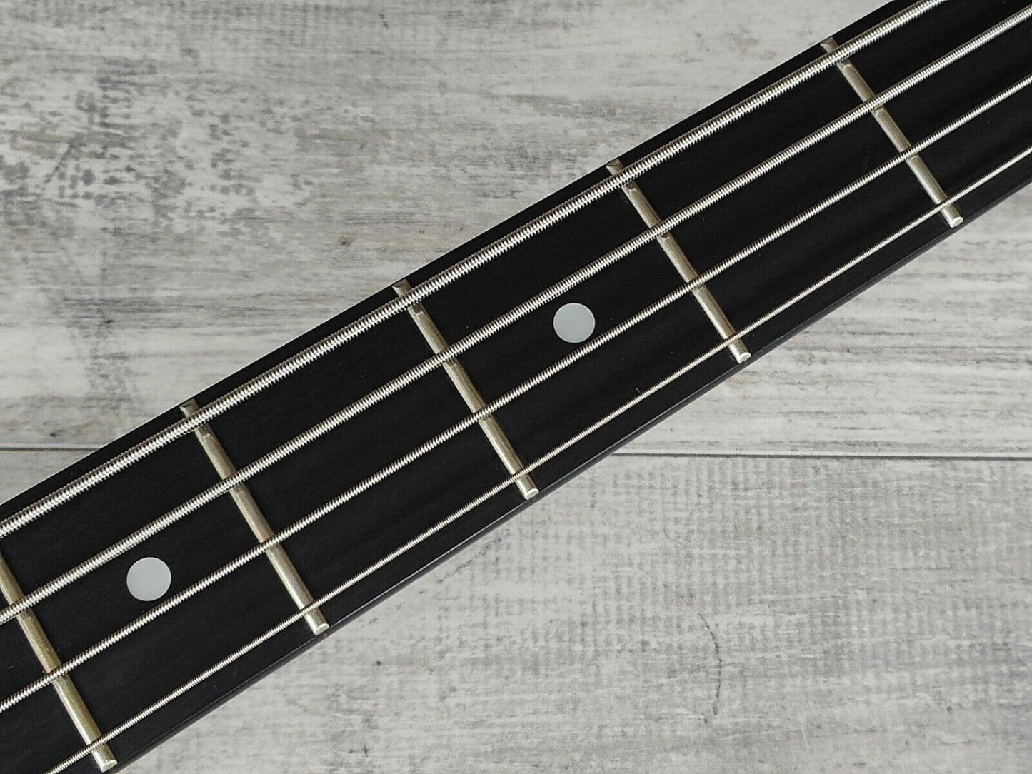 1989 BC Rich Japan NJ Series MB-857 Mockingbird Bass (Black)