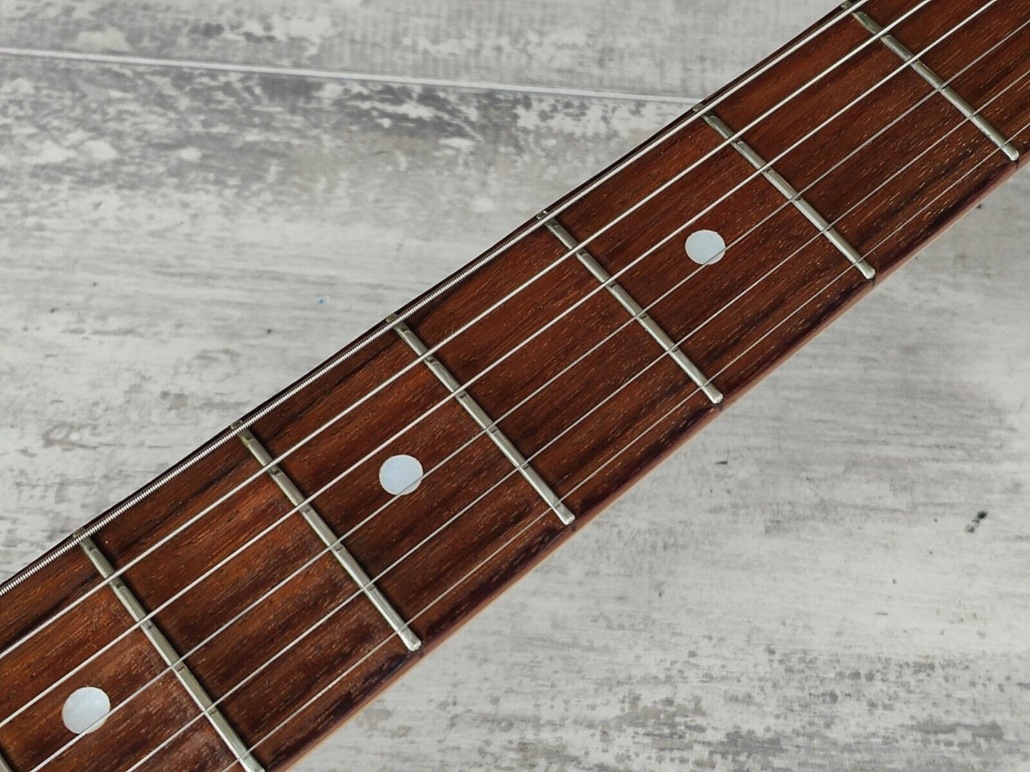 1990's Fender Japan ST-72SC '72 Reissue Scalloped Stratocaster (Black)