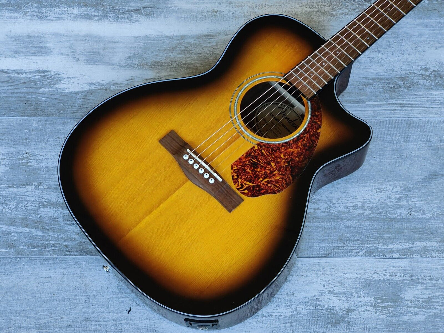 Fender CC-140SCE Concert Acoustic Guitar (Sunburst)