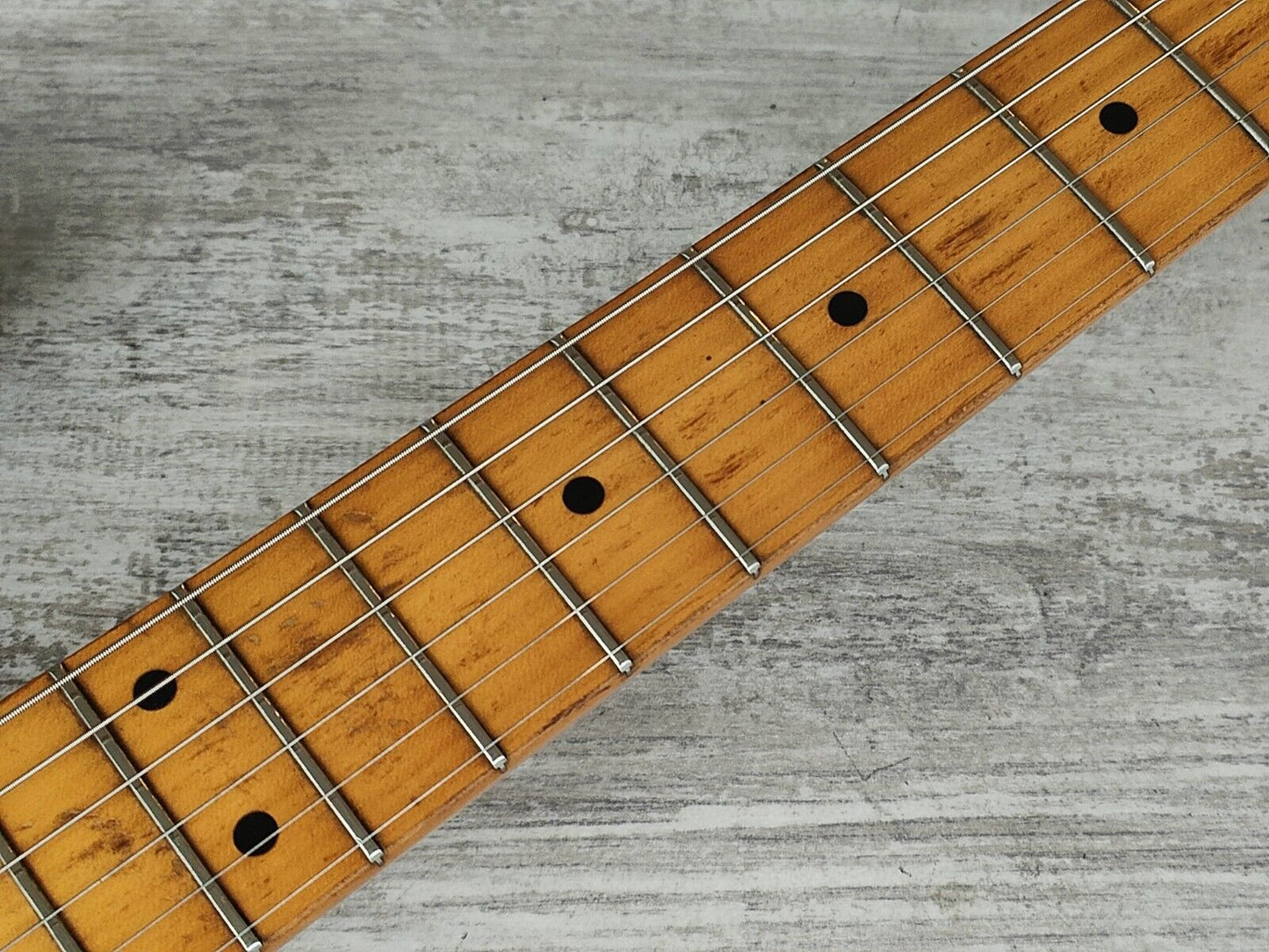 1977 Greco Japan (Fujigen) SE-500 Super Sound Stratocaster (Antique Sunburst)