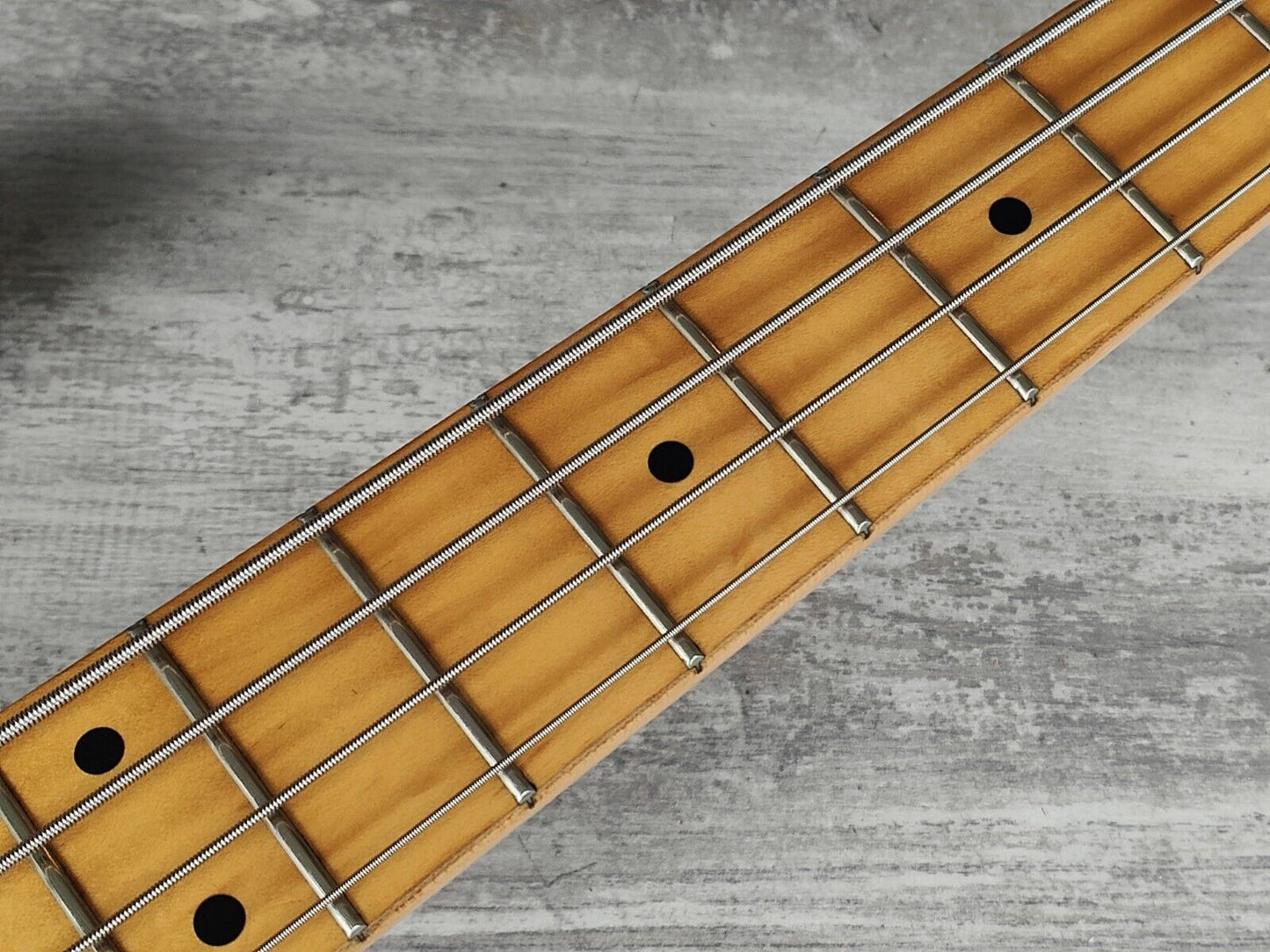 2002 Fernandes Japan FRB-65 Atlas Bass w/Bartolini Preamp (Sunburst)