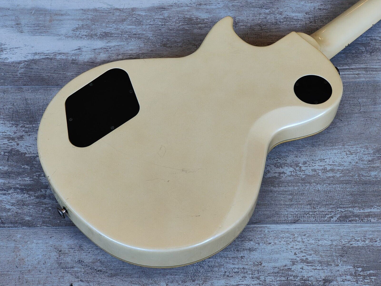 1997 Greco Japan LG-70 Eclipse Style Les Paul (Pearl White)