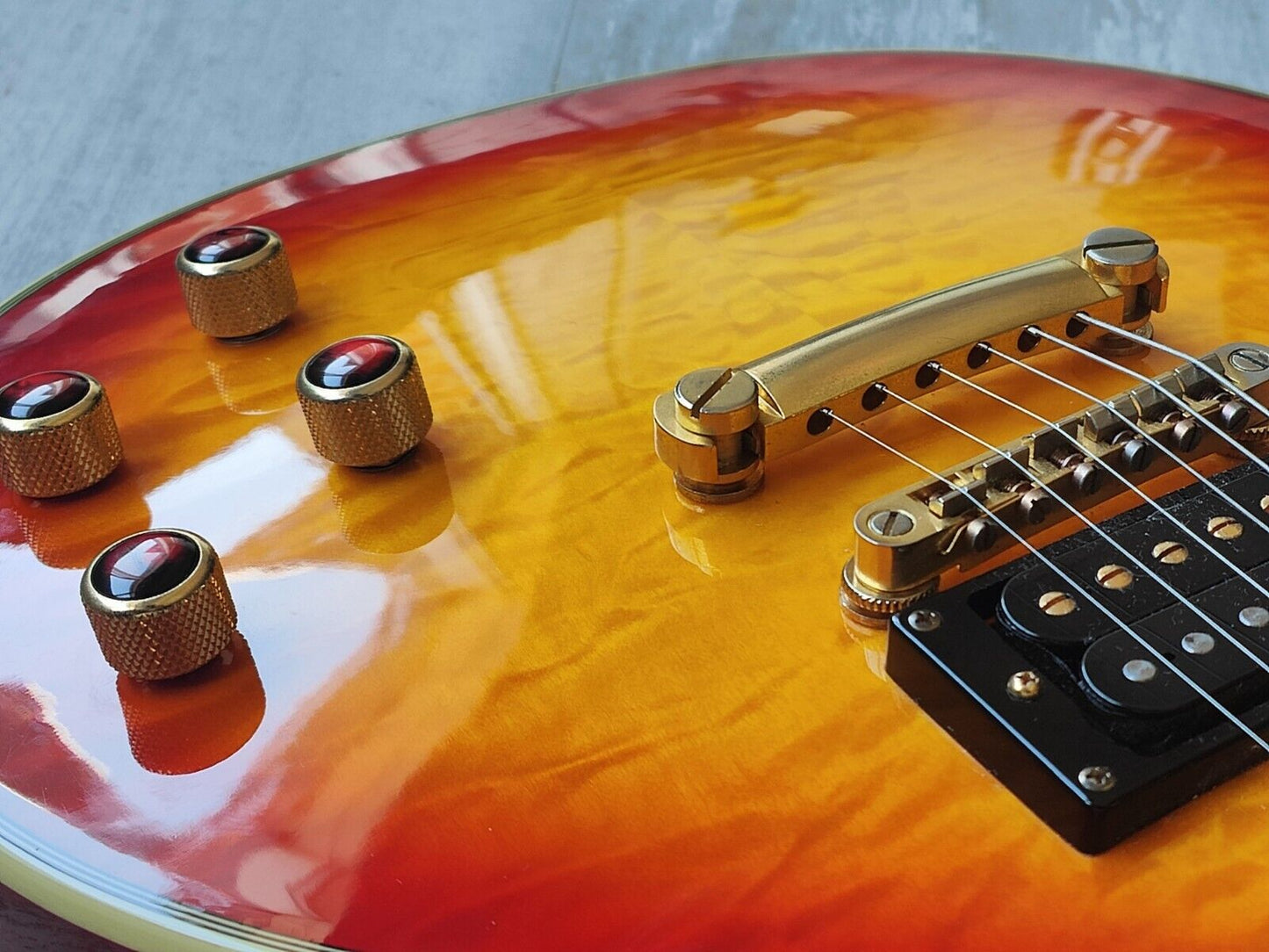2015 Epiphone Les Paul Custom Prophecy Plus (Cherry Sunburst)