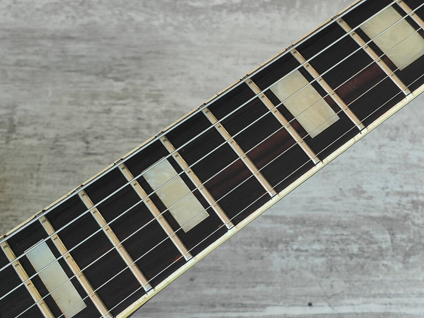 1977 Greco Japan EG-600PB Les Paul Custom Black Beauty (Ebony)