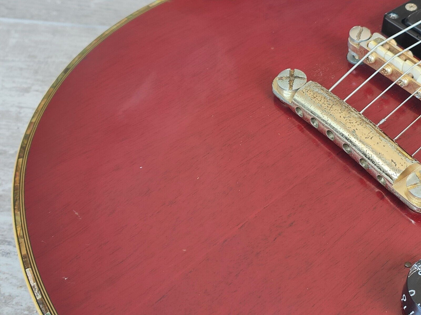 1975 Yamaha Japan SG-175 Double Cutaway SG (Red)