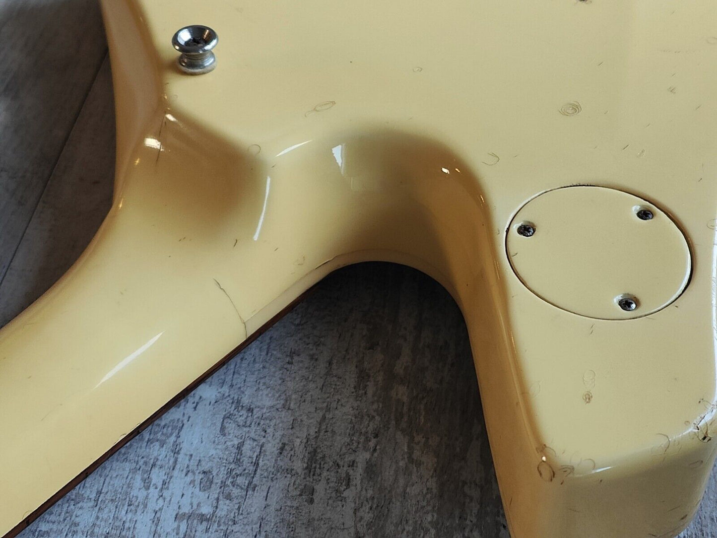 1983 Washburn Japan A-10 Stage Series Explorer (White)