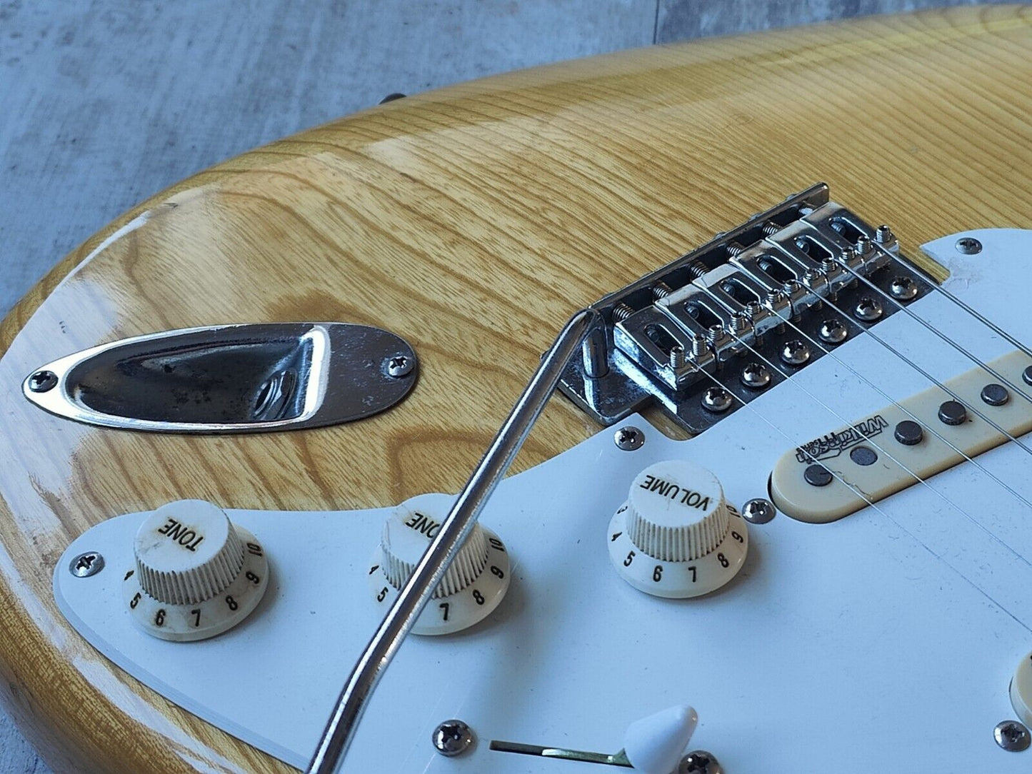 1976 Greco Japan Super Sounds SE-500N Vintage Stratocaster (Natural)