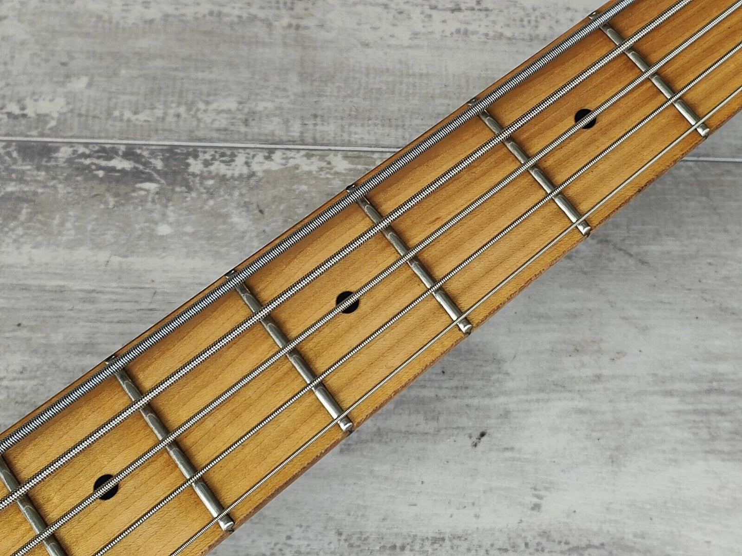 1995 Ibanez Japan ATK305 5-String Bass (Transparent Brown)
