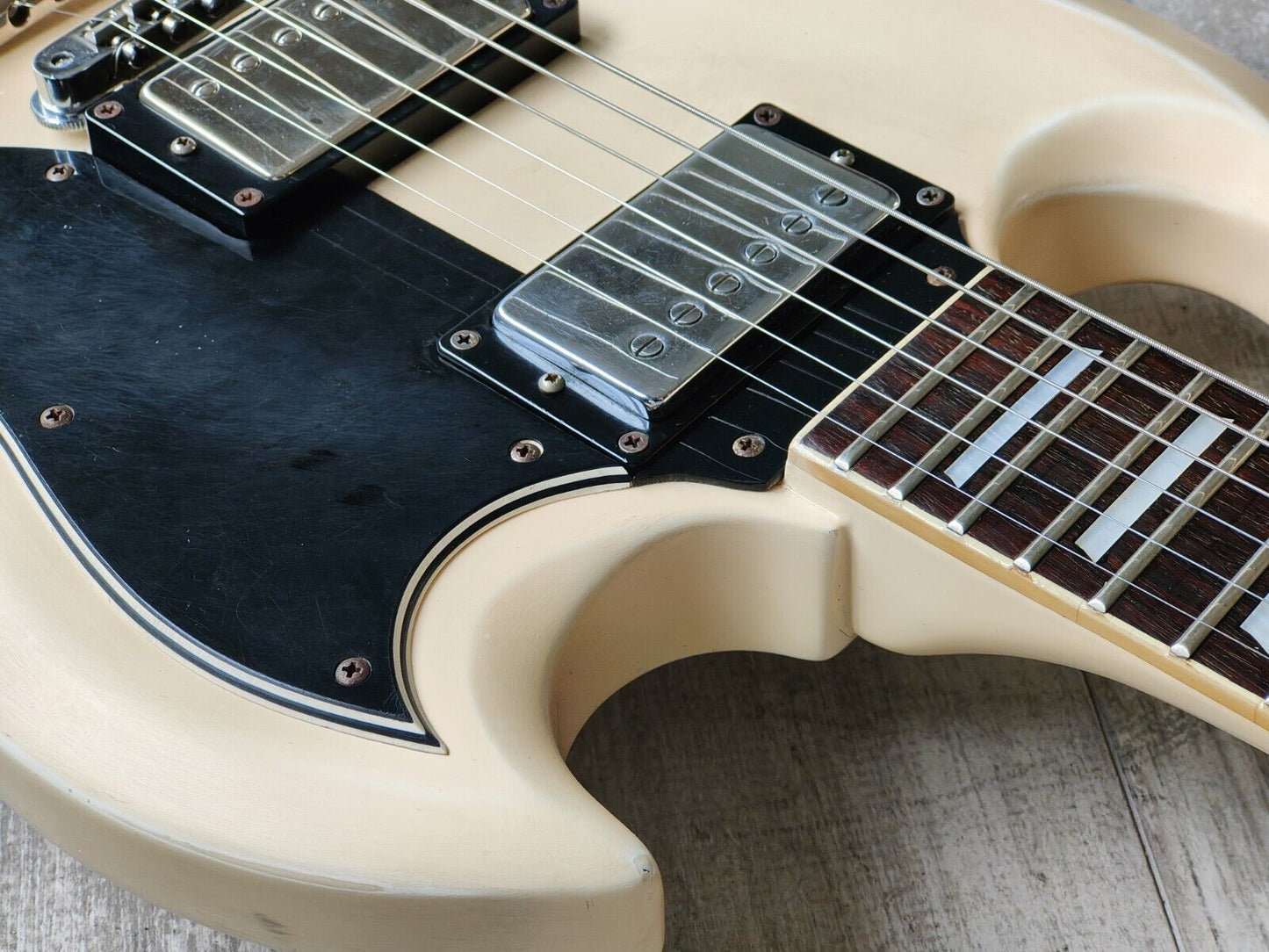 1990 Greco '61 Reissue SG (Vintage White)