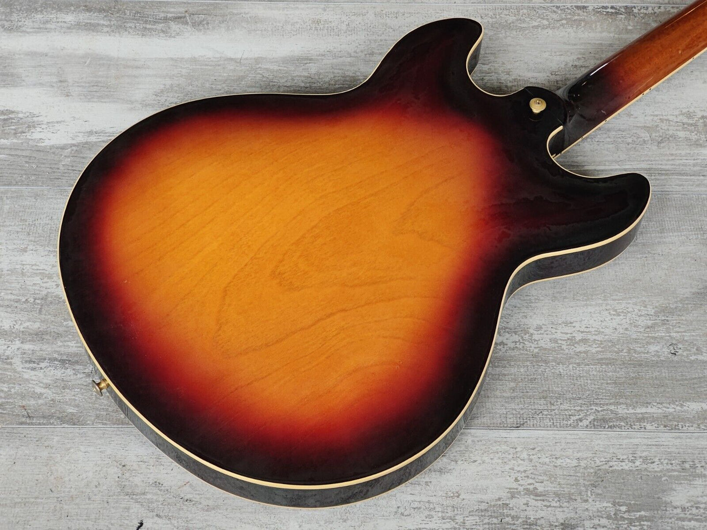 1988 Yamaha SA-2100 ES-335 Semi Hollowbody Electric Guitar (Sunburst)