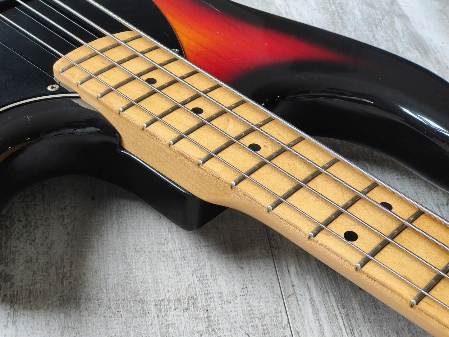 2002 Fernandes Japan FRB-65 Atlas Bass w/Bartolini Preamp (Sunburst)
