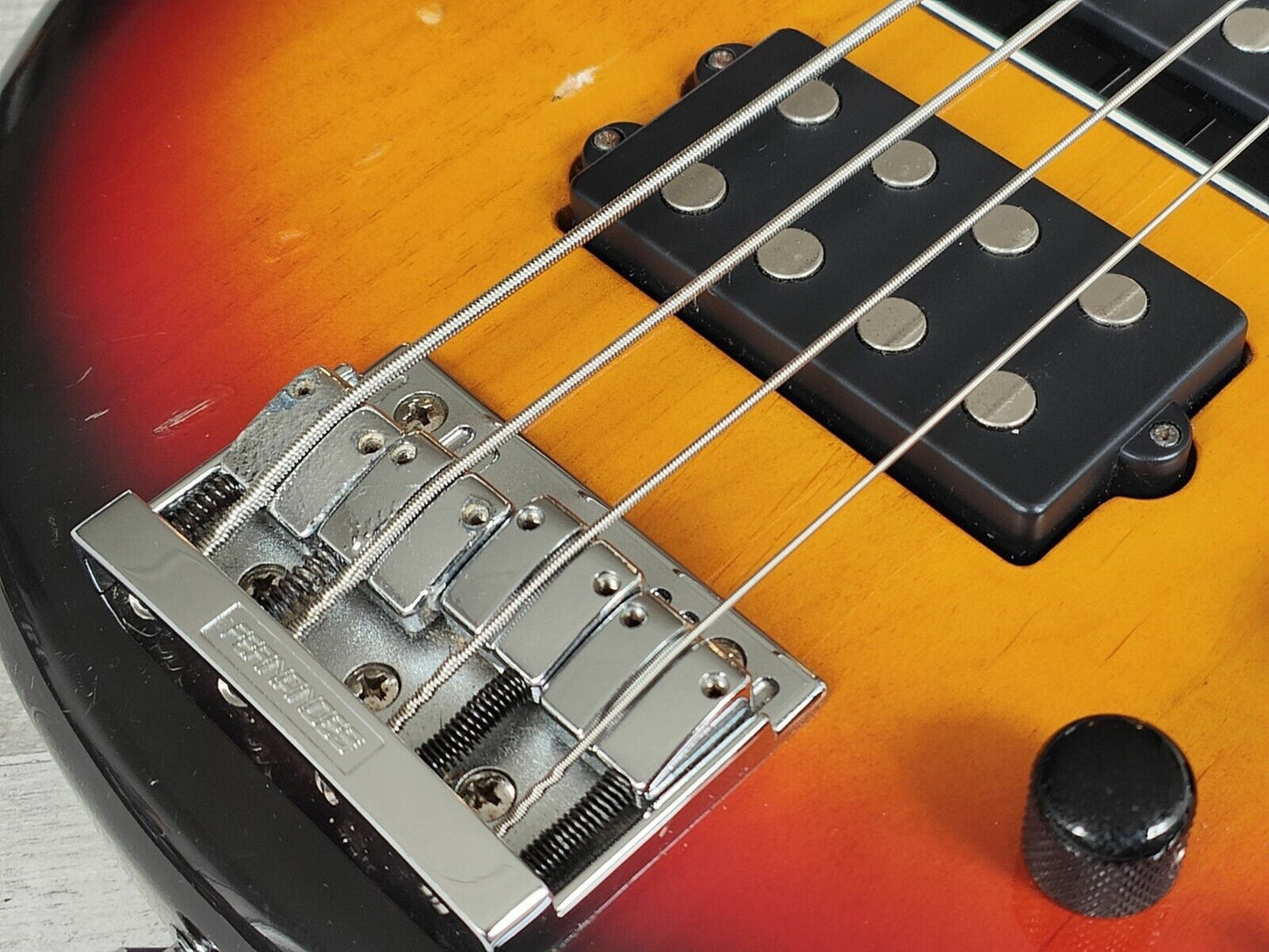 2002 Fernandes Japan FRB-65 Atlas Bass w/Bartolini Preamp (Sunburst)