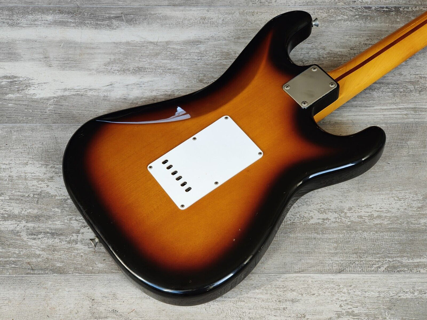 2006 Fender Japan ST57-72L LH Left Handed '57 Reissue Stratocaster (Sunburst)