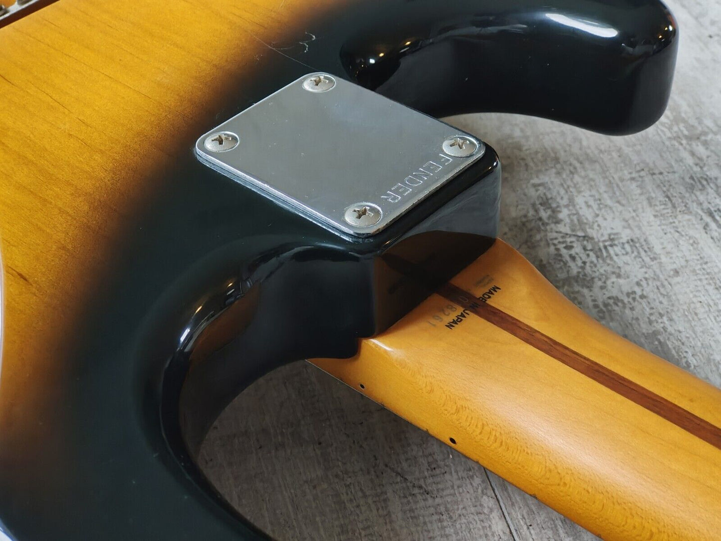 1991 Fender Japan ST57-650 '57 Reissue Vintage Stratocaster (Brown Sunburst)