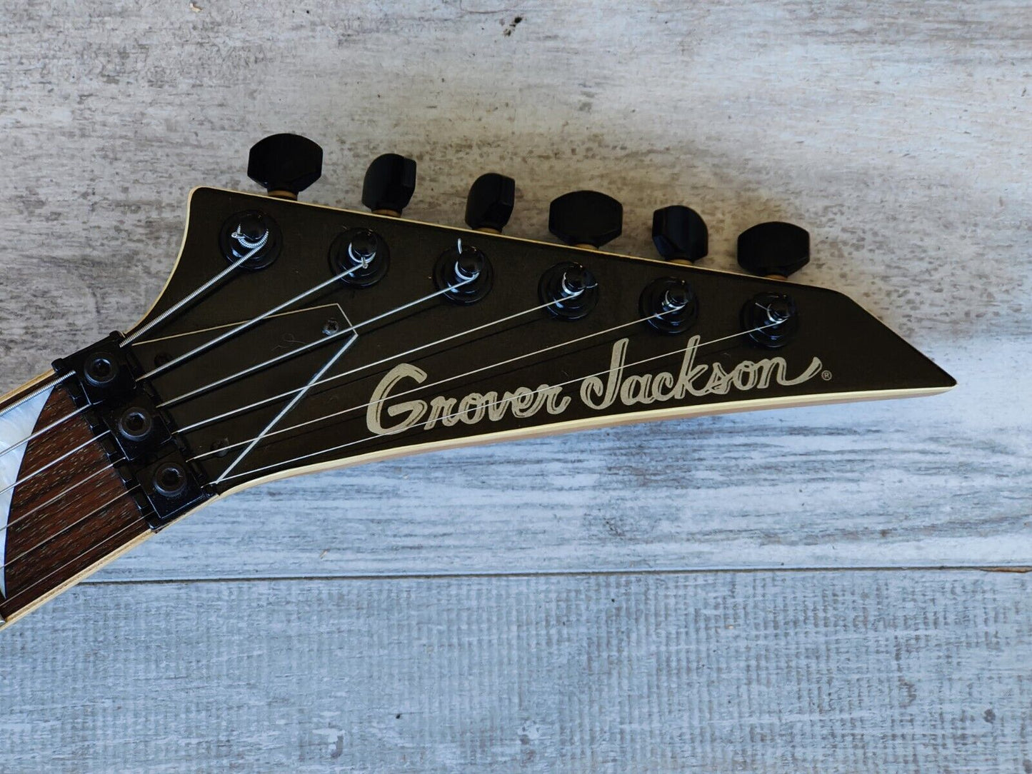 1997 Grover Jackson Japan RR.P-75 Randy Rhoads Flying V (Black)