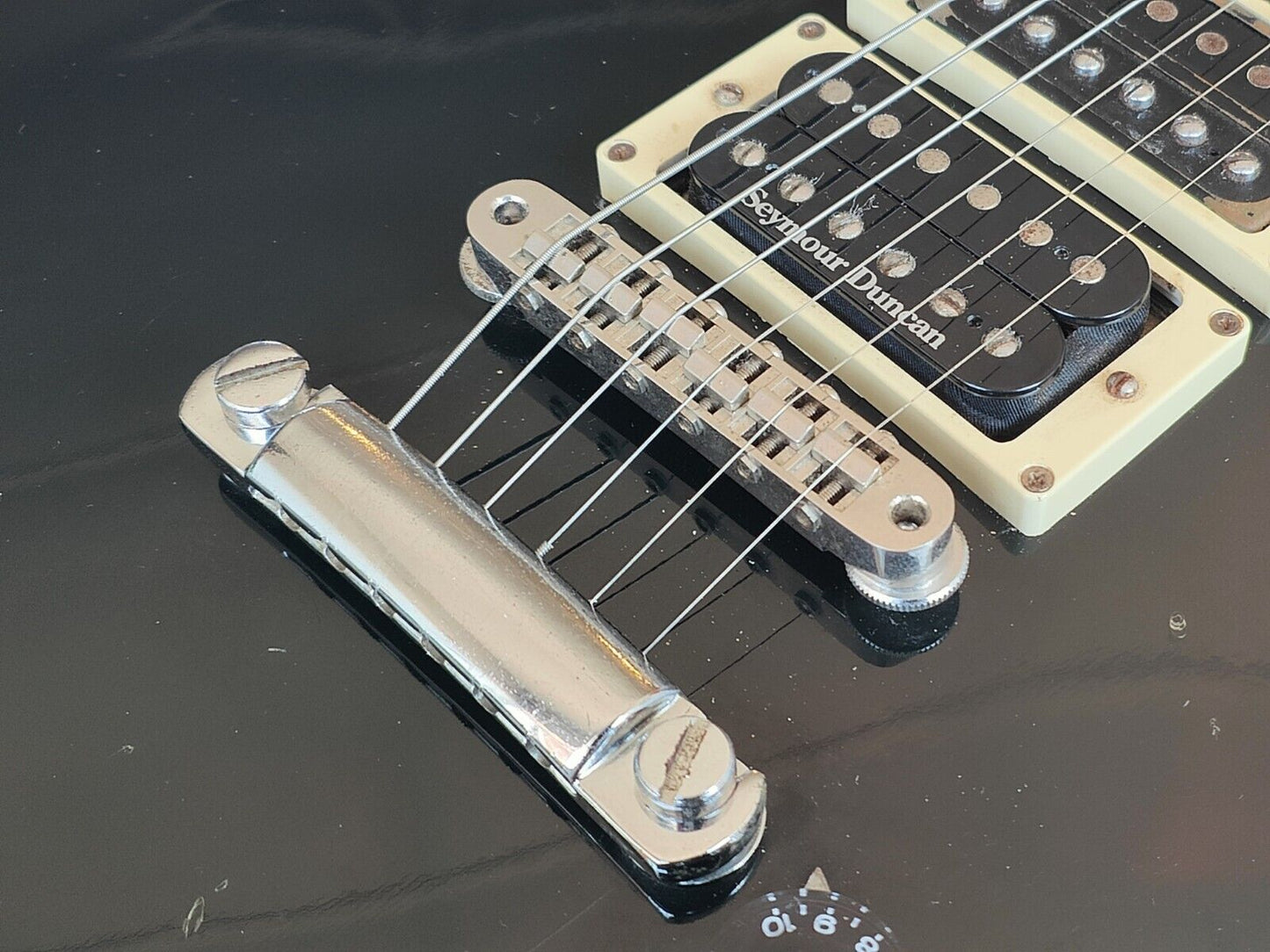 1977 Greco Japan EG-600PB Les Paul Custom Black Beauty (Ebony)