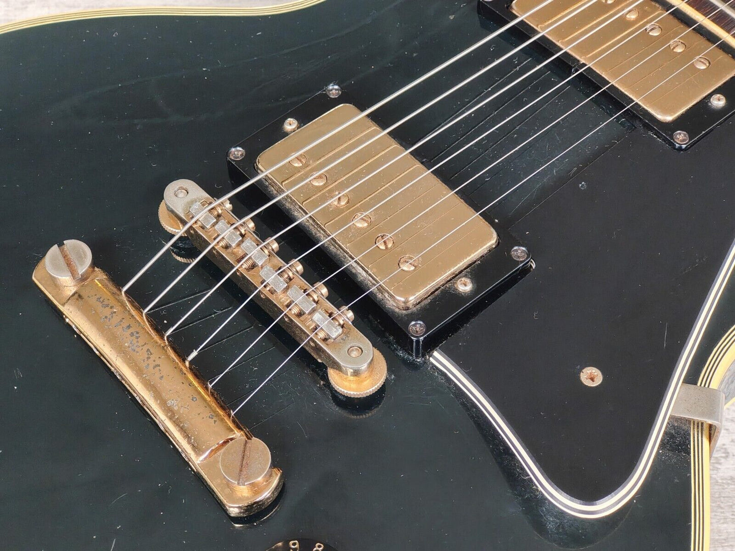 1981 Greco Japan Super Power Series EG-500C Les Paul Custom (Ebony)