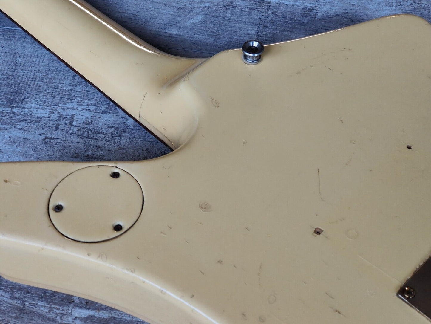 1983 Washburn Japan A-10 Stage Series Explorer (White)