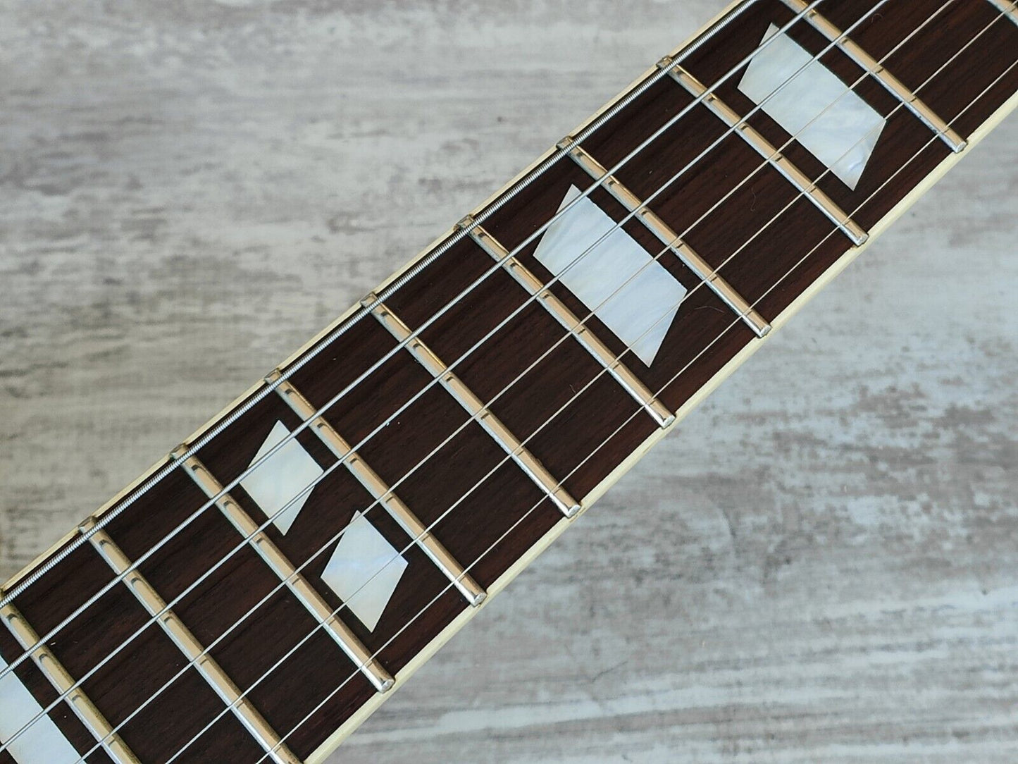 1997 Greco Japan LG-70 Eclipse Style Les Paul (Pearl White)