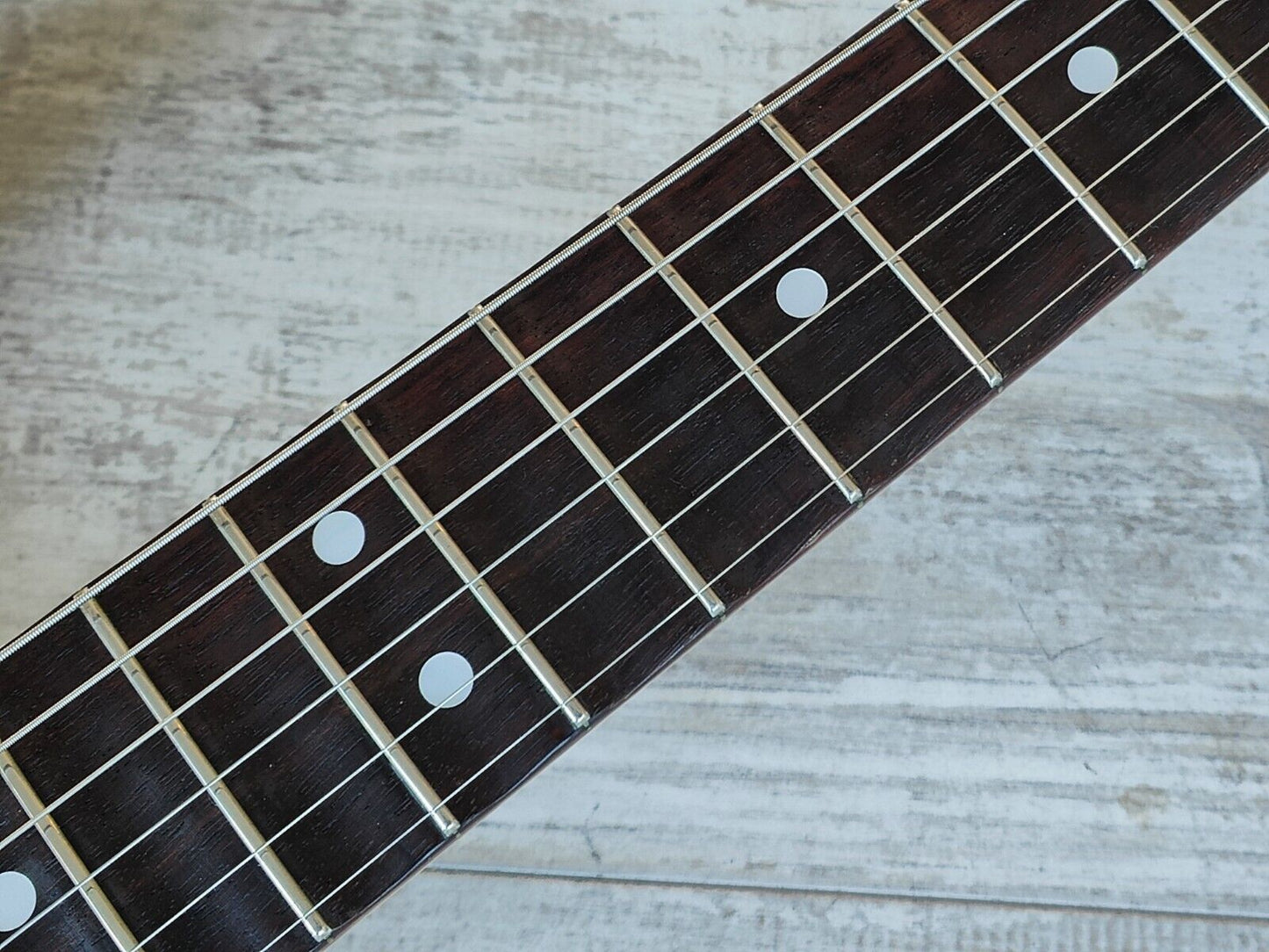 1989 Fender Japan ST72-65 '72 Reissue Blackmore Scalloped Stratocaster (White)