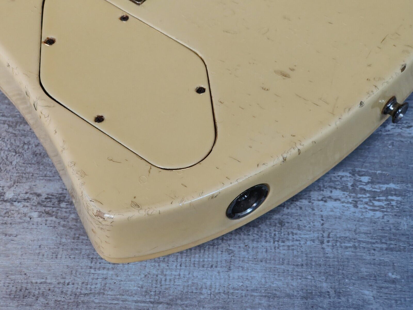 1983 Washburn Japan A-10 Stage Series Explorer (White)