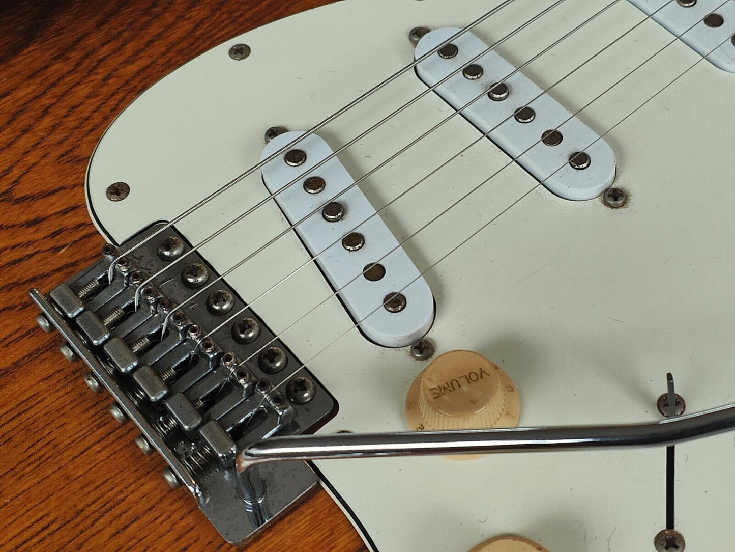 1977 Greco Japan (Fujigen) SE-500 Super Sound Stratocaster (Antique Sunburst)