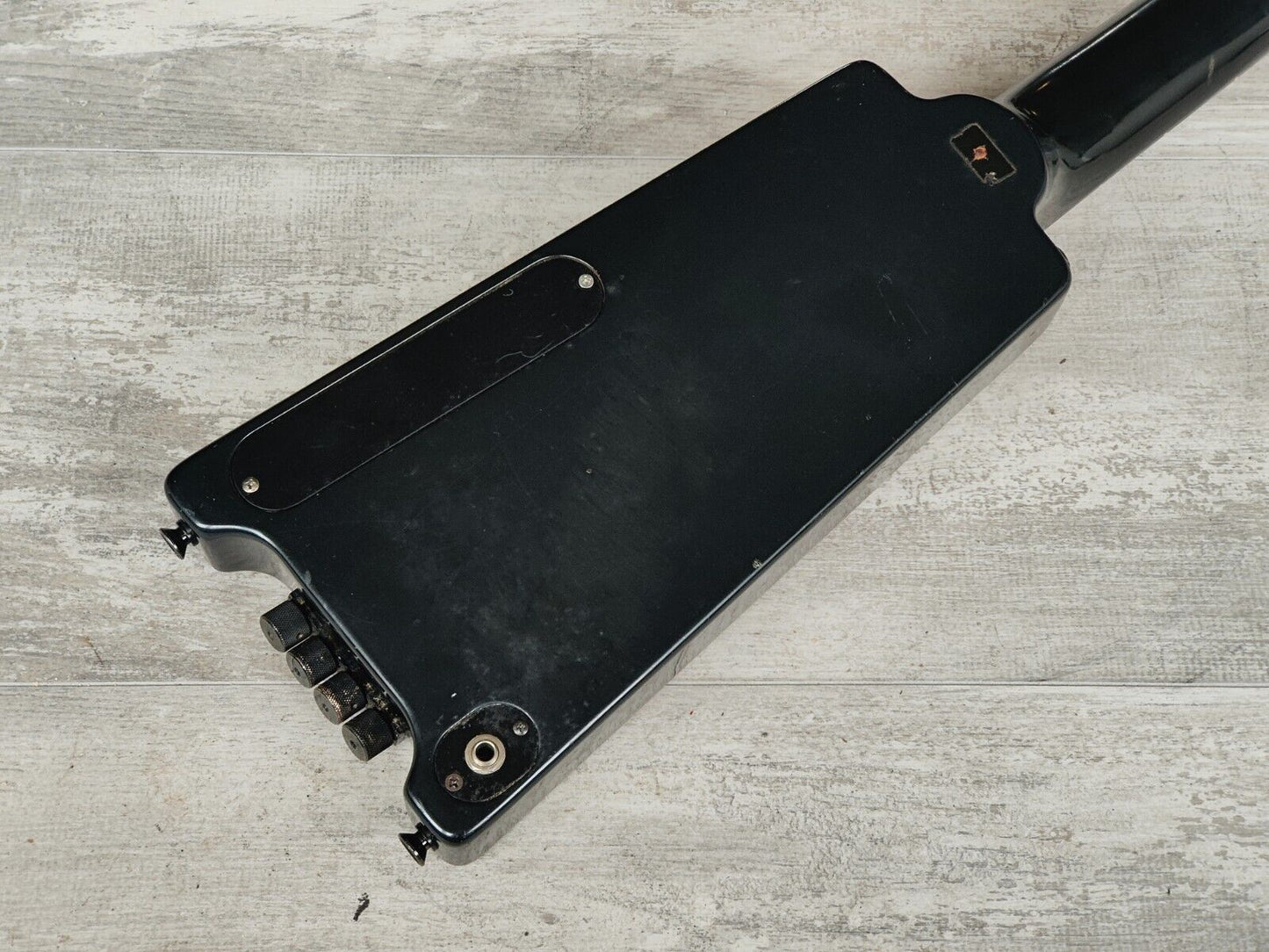 1980's Japanese Headless Paddle Bass (Black)